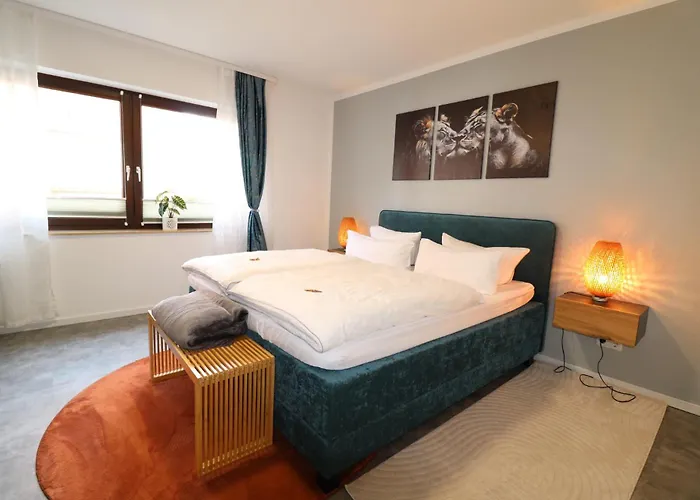 Premium Apartment 85Qm Nahe Therme & Kurpark 1-6 Pers Parkplatz Бад-Липпшпринге